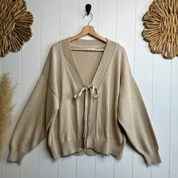 Free People sweater set co-ord matching set pants knit cozy boho Small - Picture 4 of 10